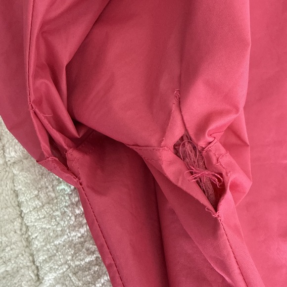 Breast Cancer Awareness Pink Hooded Windbreaker XL Outdoors Feminine Athleisure - Picture 10 of 16